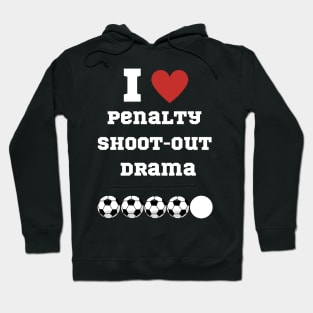 Football Penalty Shootout Lover Soccer Penalty kick score Hoodie